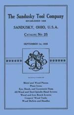 Sandusky Tool Co. 1925 Catalog: Catalog No. 25, September 1st, 1925