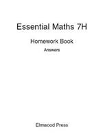 Essential Maths 7H Homework Book Answers