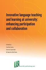 Innovative Language Teaching and Learning at University: Enhancing Participation and Collaboration