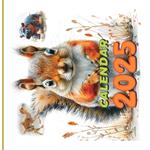 Calendar 2025: Animal Themed Calendar for children