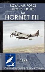 Royal Air Force Pilot's Notes for Hornet FIII