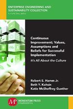 Continuous Improvement; Values, Assumptions, and Beliefs for Successful Implementation: It's All About the Culture