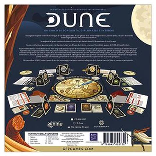 Dune - Base - ITA. Gioco da tavolo - GF9 - Giochi di ruolo e strategia -  Giocattoli | laFeltrinelli