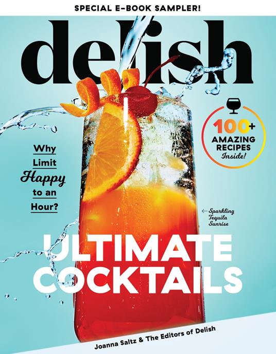 Delish Ultimate Cocktails Free 9-Recipe Sampler