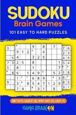 Sudoku Brain Games: 101 Easy To Hard Puzzles