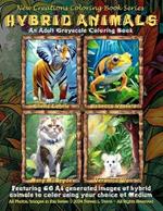 New Creations Coloring Book Series: Hybrid Animals: an adult coloring book (coloring book for grownups) featuring fun A.I. created hybrid animals to color using your favorite choice of medium.