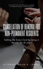 Cancellation of Removal for Non-Permanent Residents