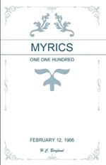 Myrics: One One Hundred