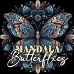 Mandala Butterflies Coloring Book for Adults: Grayscale Butterflies Coloring Book for Adultszentangle Butterflies Coloring Book Butterfly Coloring Book