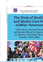 The State of Health and Health Care for LGBTQ+ Veterans: Differences Among Sexual and Gender Minority Veterans, by Identity and State Policy Climate, 2015-2021