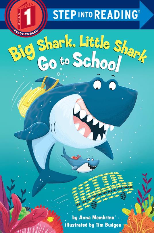 Big Shark, Little Shark Go to School - Anna Membrino,Tim Budgen - ebook