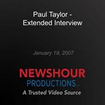 Paul Taylor - Extended Interview