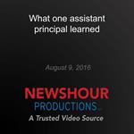 What one assistant principal learned