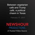 Between vegetarian café and Trump café, a political chasm in Texas