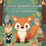 Forest Animal Friends: A Fun Coloring Book