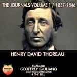 Journals Volume 1 1837-1846, The