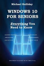 Windows 10 For Seniors