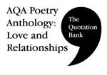 The Quotation Bank: AQA Poetry Anthology - Love and Relationships GCSE Revision and Study Guide for English Literature 9-1