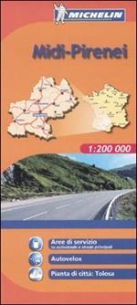 Midi-Pirenei 1:200.000