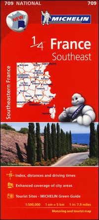 France. Southeast 1:500.000 - copertina