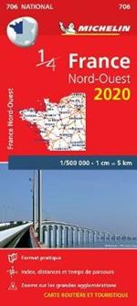 France Nord-Ouest 1:500.000