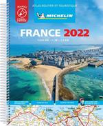 France. Atlas routier et touristique 2022. Ediz. a spirale