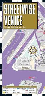 Streetwise Venice Map - Laminated City Center Street Map of Venice, Italy: City Plan