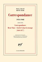 Correspondance (1954-1968). Suivi de la Correspondance René Char - Gisèle Celan Lestrange