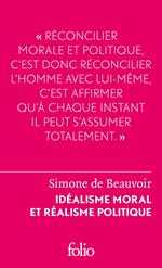 Idéalisme moral et réalisme politique