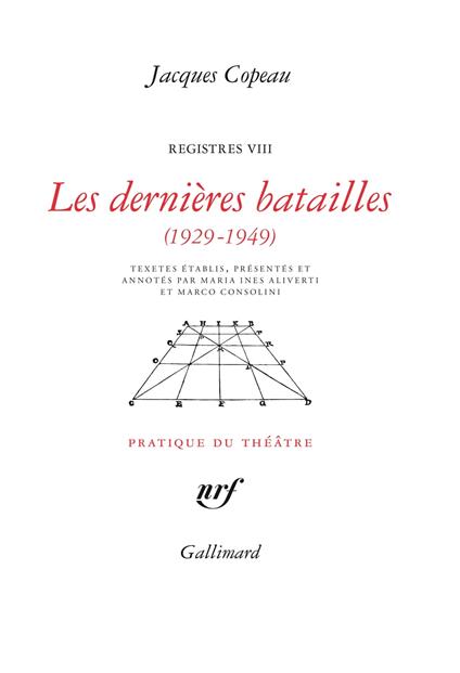 Les dernières batailles (1929-1949)