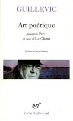 Art poétique / Paroi / Le chant