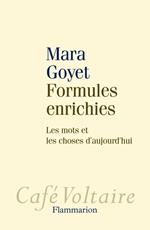 Formules enrichies. Les mots et les choses d'aujourd'hui