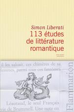 113 études de littérature romantique