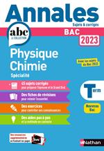 Annales BAC 2023 Physique-Chimie Terminale