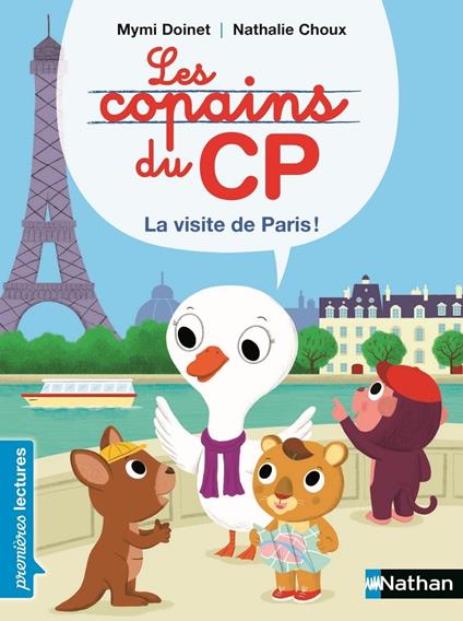 Les Copains du CP : Visitons Paris ! - Mymi Doinet,Nathalie Choux - ebook