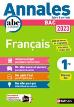 Annales BAC 2023 - Français Tle