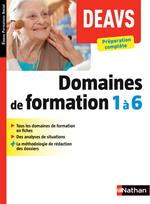 DEAVS - Dormaines de formation 1 à 6