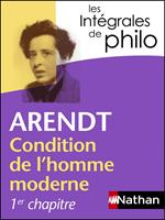 Condition de l'homme moderne - Arendt - Intégrales de Philo