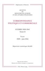 Correspondance politique et commerciale