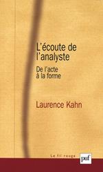 L'écoute de l'analyste