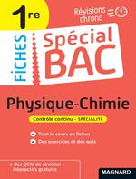 Spécial Bac Fiches Physique-Chimie 1re Bac 2024