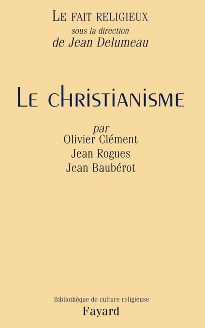 Le Fait religieux, tome 1