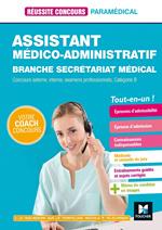 Réussite Concours - Assistant médico-administratif-Secrétariat médical - Cat B Préparation complète
