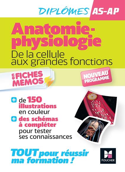 L'anatomie-physiologie - AS/AP, Aide-Soignant, Auxiliaire de puériculture - Nouveau programme