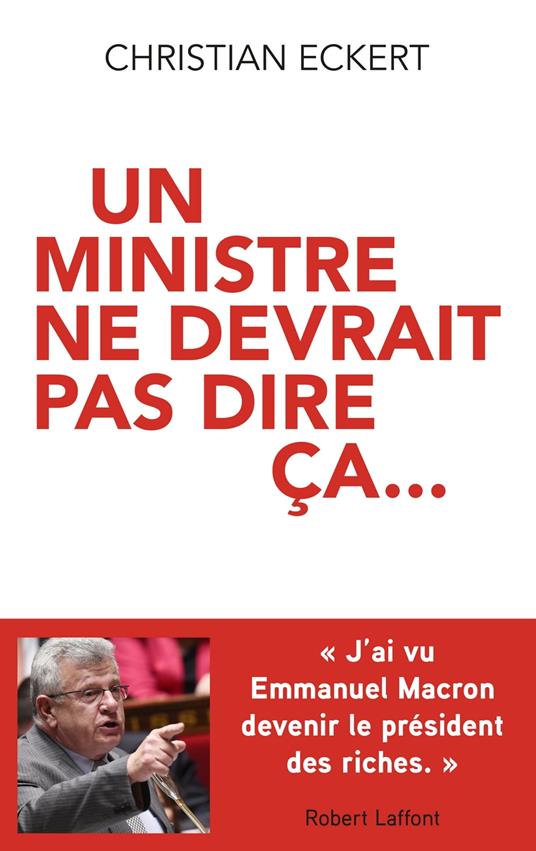 Un ministre ne devrait pas dire ça