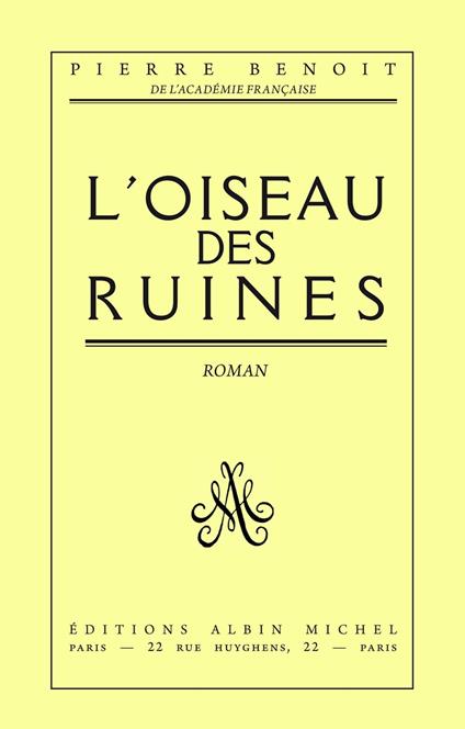 L'Oiseau des ruines