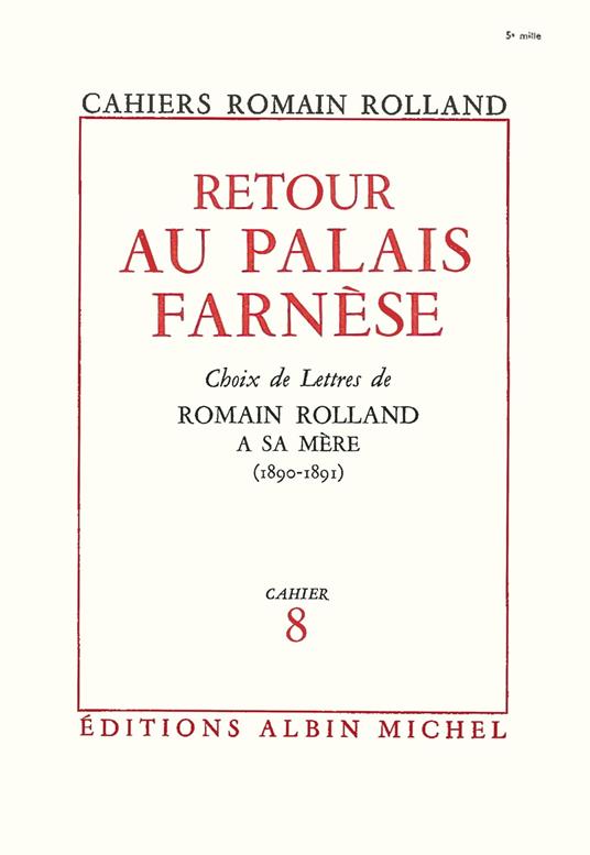 Retour au palais Farnèse