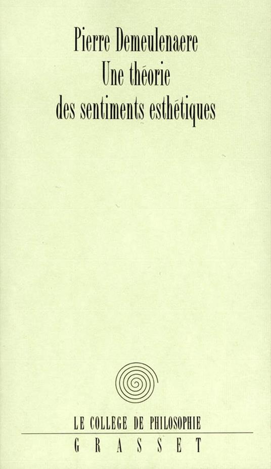 Théorie des sentiments esthétiques