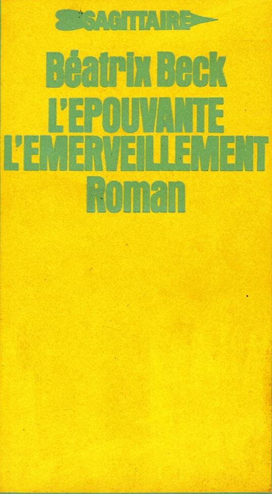 L'épouvante, l'émerveillement