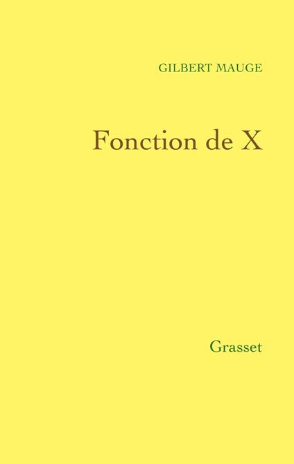 Fonction de X